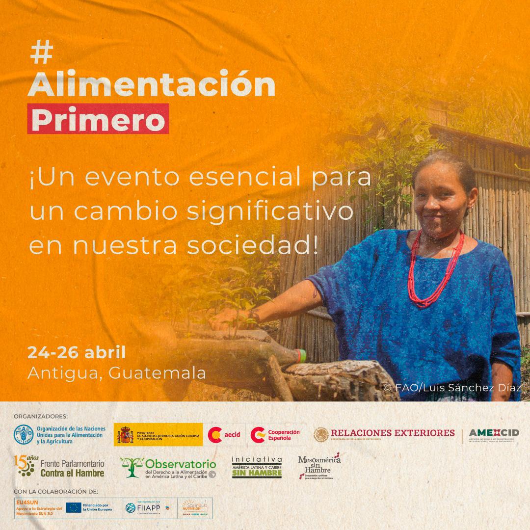 🌽Reducir la malnutrición requiere un enfoque integral 🌍Con políticas públicas transversales de seguridad nutricional la @FIIAPP y @AECID_es trabajan para frenar la malnutrición apoyando a América Latina para garantizar este derecho #AlimentaciónPrimero @FAO