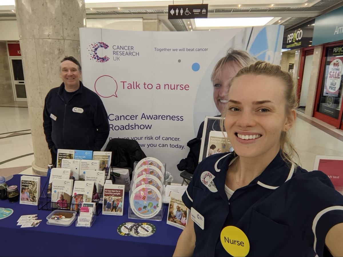 Good morning from @BurnsMall ☀️ 🚭🚶‍♀️Thinking of a making a positive change for your health ? Have a chat with a nurse, pick up free health info and learn what services are available in your area to support you on your journey ❤️ @QuitYourWay @EastAyrshire @AlanBrownSNP