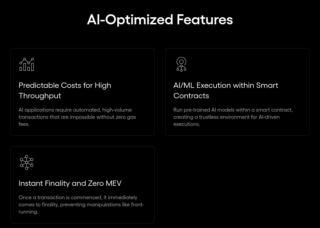 SKALE is not only suitable for #Web3 gaming dapps... but also for AI too! 🤖👾

AI projects can leverage @SkaleNetwork in different ways.

First, by having fast transactions and zero gas fees for end users 👥

Not only that, there's also other cool features that SKALE can offer👇🏻