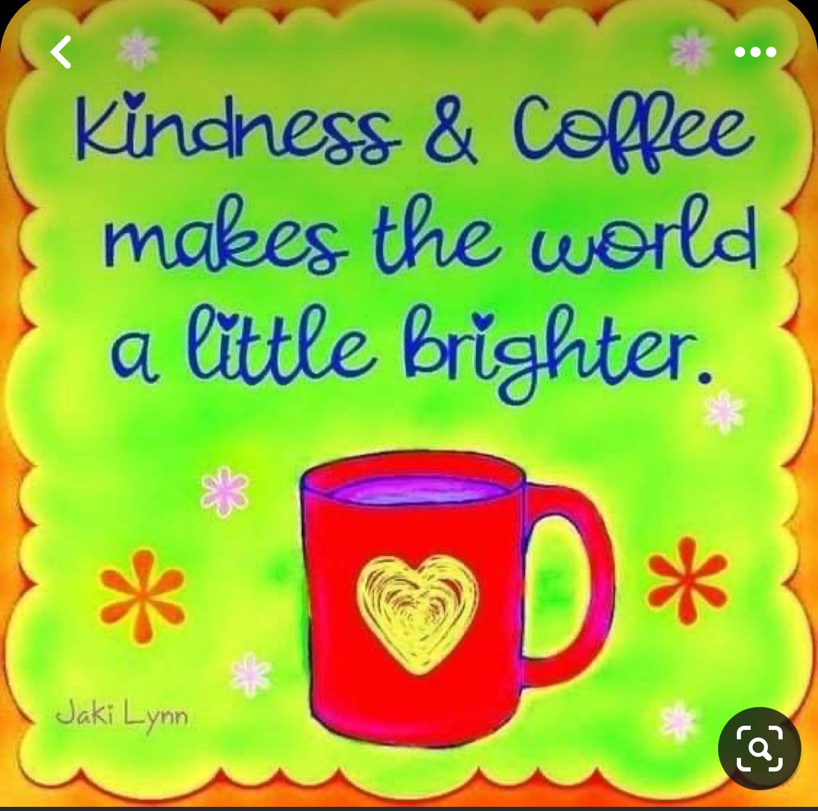 Good morning everyone. Gonna be a rainy day. Glad I took advantage of the beautiful day yesterday. Smile and enjoy the day 🥰☔️☕️