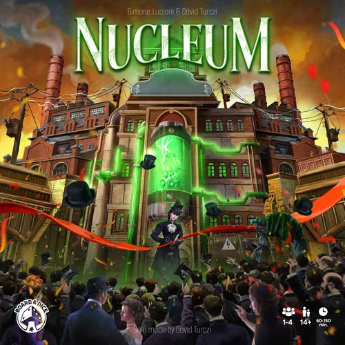 Nucleum

Typique des jeux de gestion modernes boursouflés pour rien

Il y a bien quelques petites explosions et un bon tiers de jeu qui devient presque un Feld en mode salade de points et mini-jeux

Mais le reste est une prise d'otage de notre cerveau en calculs déjà vu 1000 fois