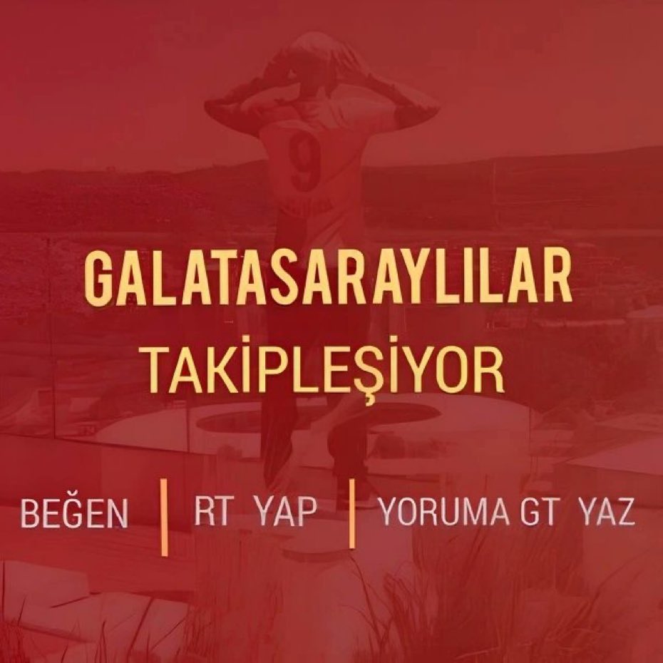 Sevgili GALATASARAYLILAR Takipleşelim büyüyelim 💛❤️💛❤️💛❤️