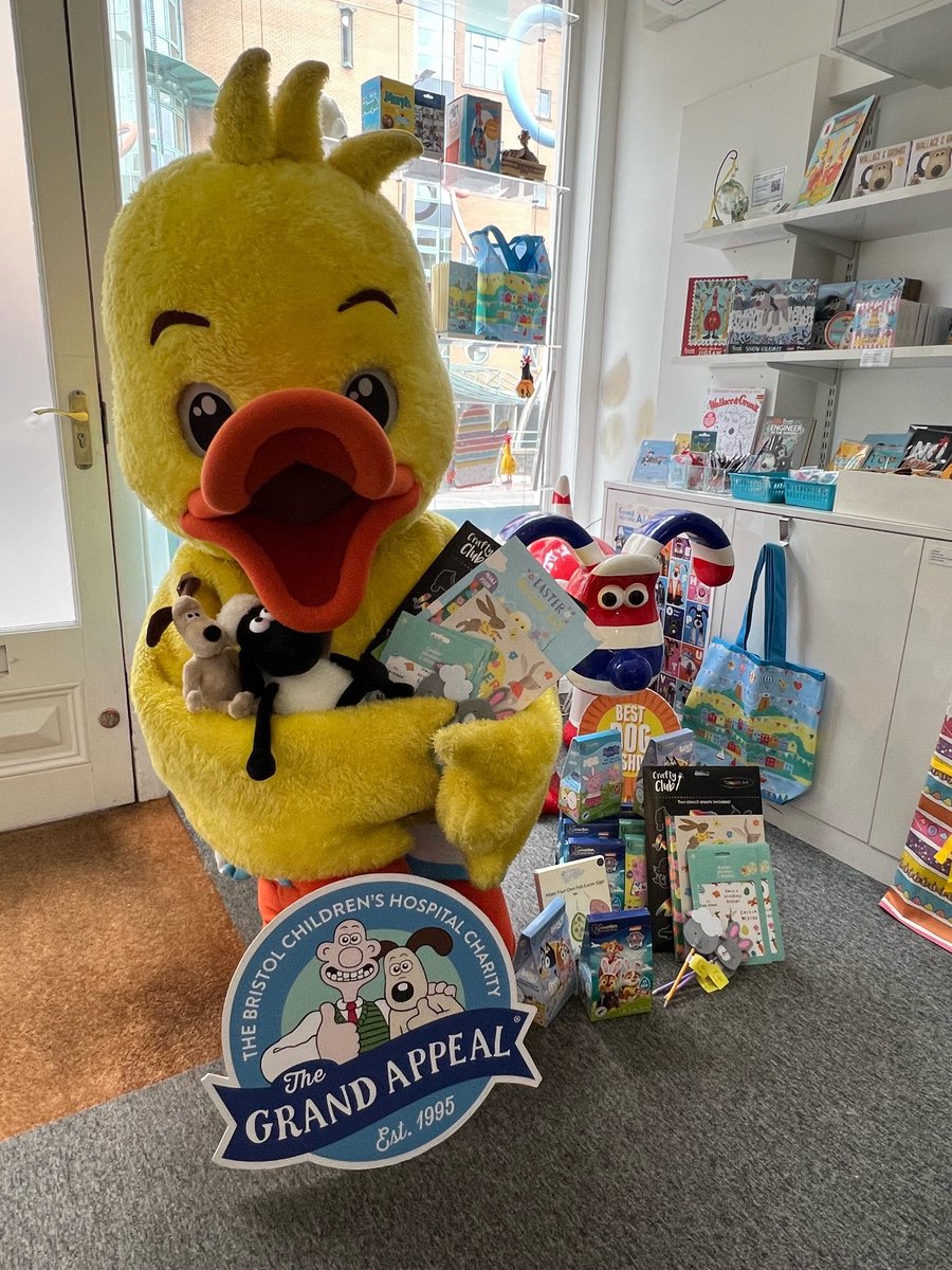 🐣Easter Fundraiser 🐰 Thank you for supporting our @thegrandappeal collection. Just before Easter Puddle popped over to the hospital to deliver books, crafts, & a fantastic donation of £458. #easterfundraiser #bristolchildrenshospitalcharity #thegrandappeal #bristolfundraiser