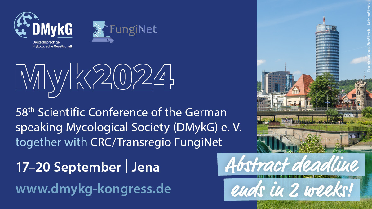 📢IMPORTANT ALERT📢
You have not yet submitted your abstract?  
You still have until two weeks left to submit.
Click here for submission: dmykg-kongress.de/en/registratio… #mykologie #mycology #fungi #fungalinfections #mykosen #pilze #pilzinfektionen #infektionen #fungal
