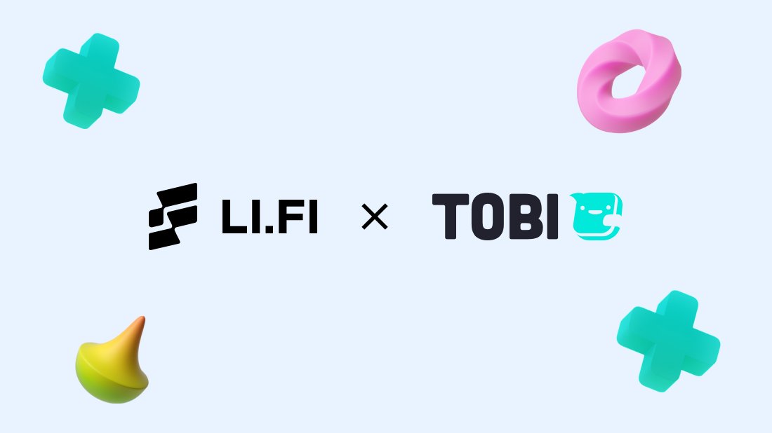 .@TobiWalletApp, the first cross-chain Telegram wallet, powered by @lifiprotocol, has opened its waitlist and they're giving away $1,000 USDC to users who sign up 🚀 Complete all steps and sign up for their waitlist to win your share of $1,000 ✨ 👉 app.galxe.com/quest/LIFI/GCT…