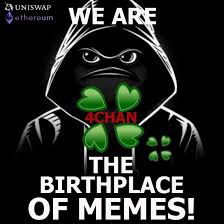 SamRezor's tweet photo. @lynk0x GM 🔙 frm #4ChanArmy. #4chan🍀 the birthplace of memes. A meme lover will always have #4chan🍀 #4chantoken #memecoin https://t.co/g47feTPuMB