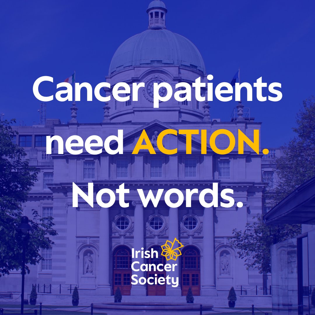 Patients are waiting for tests, treatment & surgeries due to Gov's lack of investment in cancer services! Experts in Ireland call for vital funding of the National Cancer Strategy. Our cancer services need urgent action! Share to raise awareness! Read: cancer.ie/OpenLetter