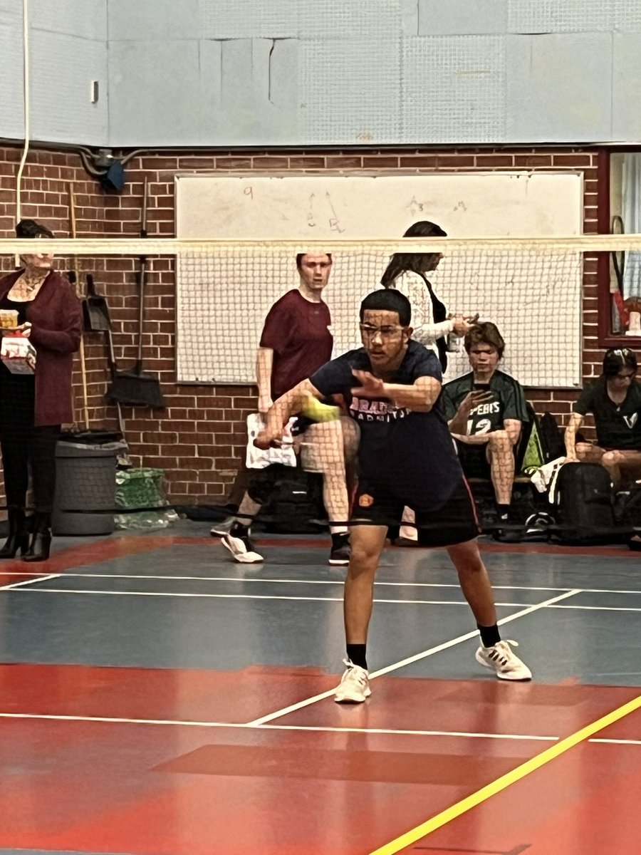 Senior badminton team at regionals yesterday. Let’s Go BUCS 💙