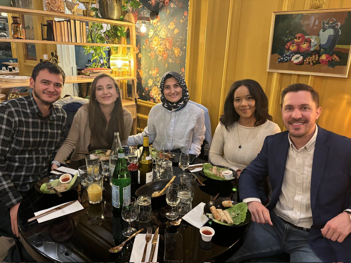As the 3rd day of the Training School is unraveling we look back to yesterday night and social dinner at Le Martroi restaurant in the center of Orléans.  #3rdTrainingSchool