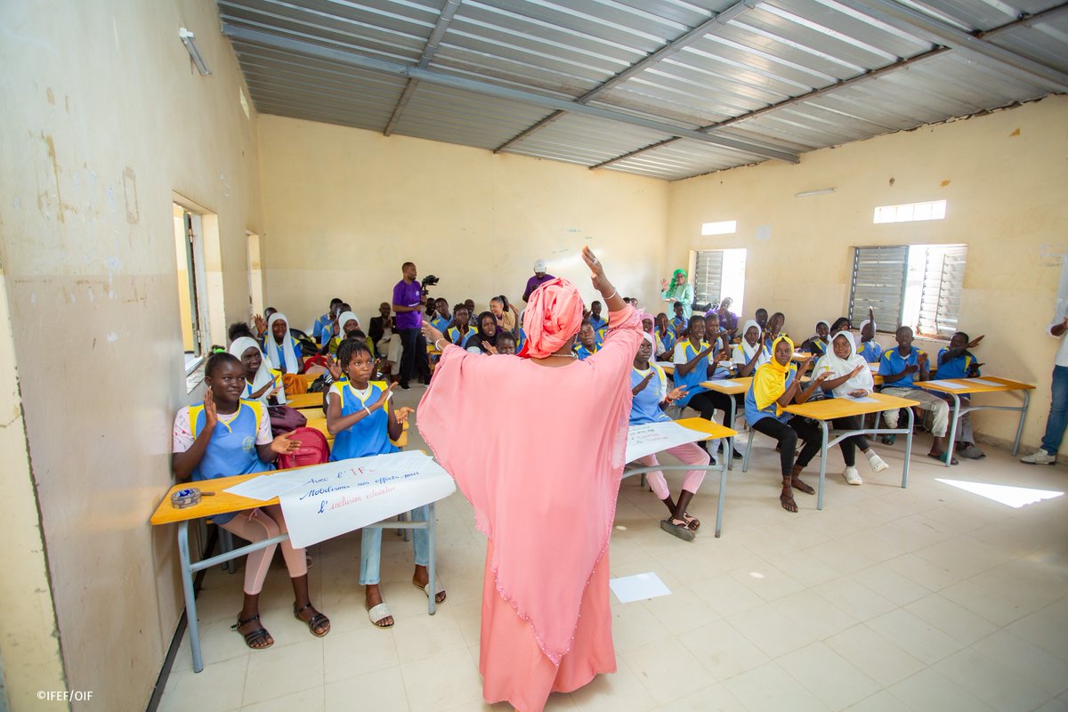 📚✨ Investir dans l'éducation = investir dans l'avenir. 🌍💡 L’éducation permet : ✅ De réduire les inégalités et assurer un développement durable. ✅ D’être un moteur pour le développement économique C’est un droit essentiel pour lequel la #Francophonie est mobilisée !