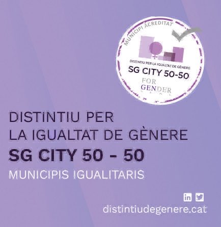 🟣 El Distintiu #SGCITY50 certifica la Igualtat de gènere de les #polítiquespúbliques. 

👉🏽 La gestió pública pot mesurar el seu impacte i l’eficiència en els recursos destinats per a combatre les #desigualtats de gènere. 
city50.distintiudegenere.cat
#ajuntaments #governslocals