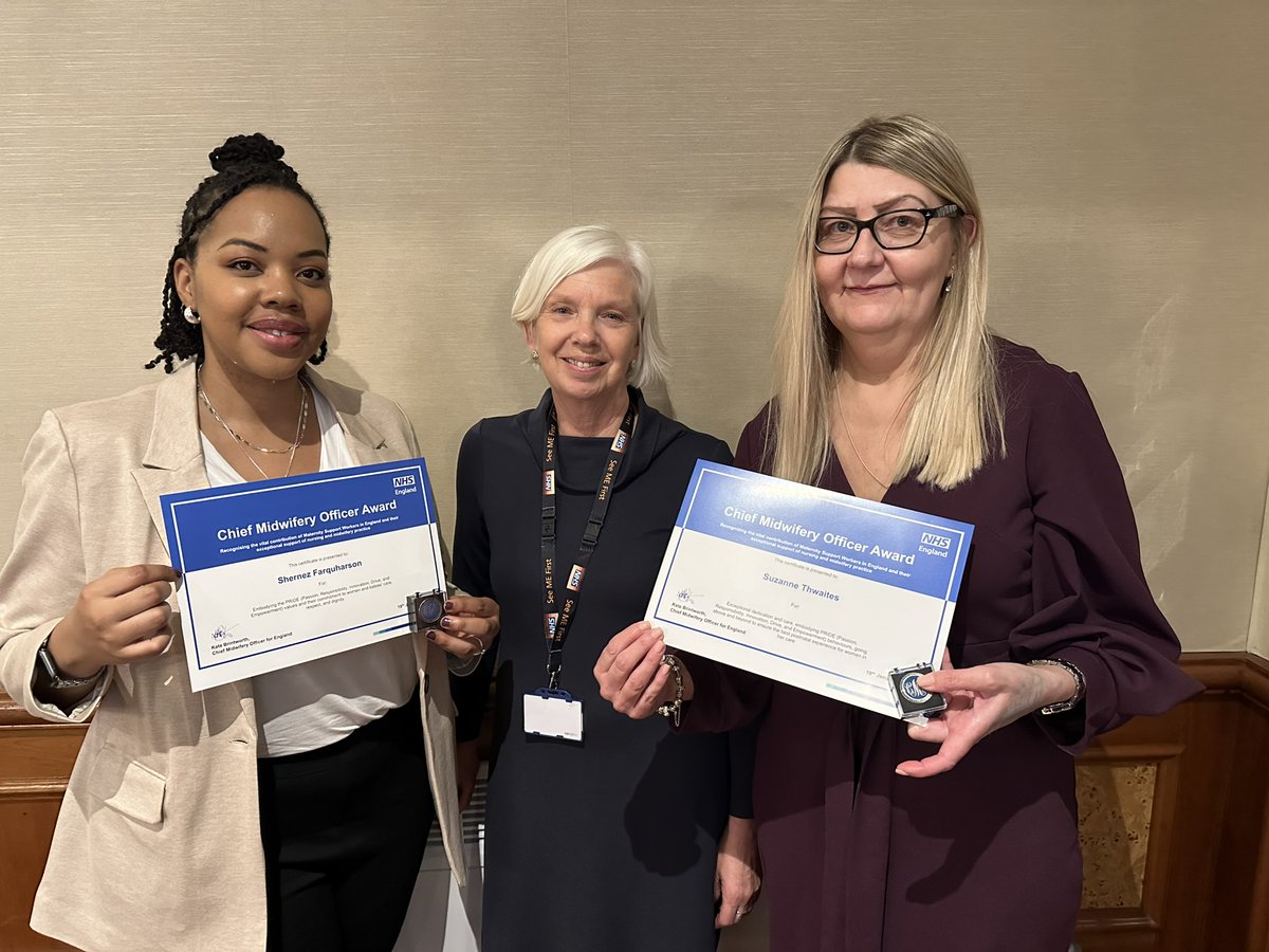 ⭐️Maternity support staff receive a special delivery⭐️

Two maternity support staff from our Trust have been awarded Chief Midwifery Officer Awards, recognising excellence in caring for women and their new babies.

Read more here: bhrhospitals.nhs.uk/news/maternity…