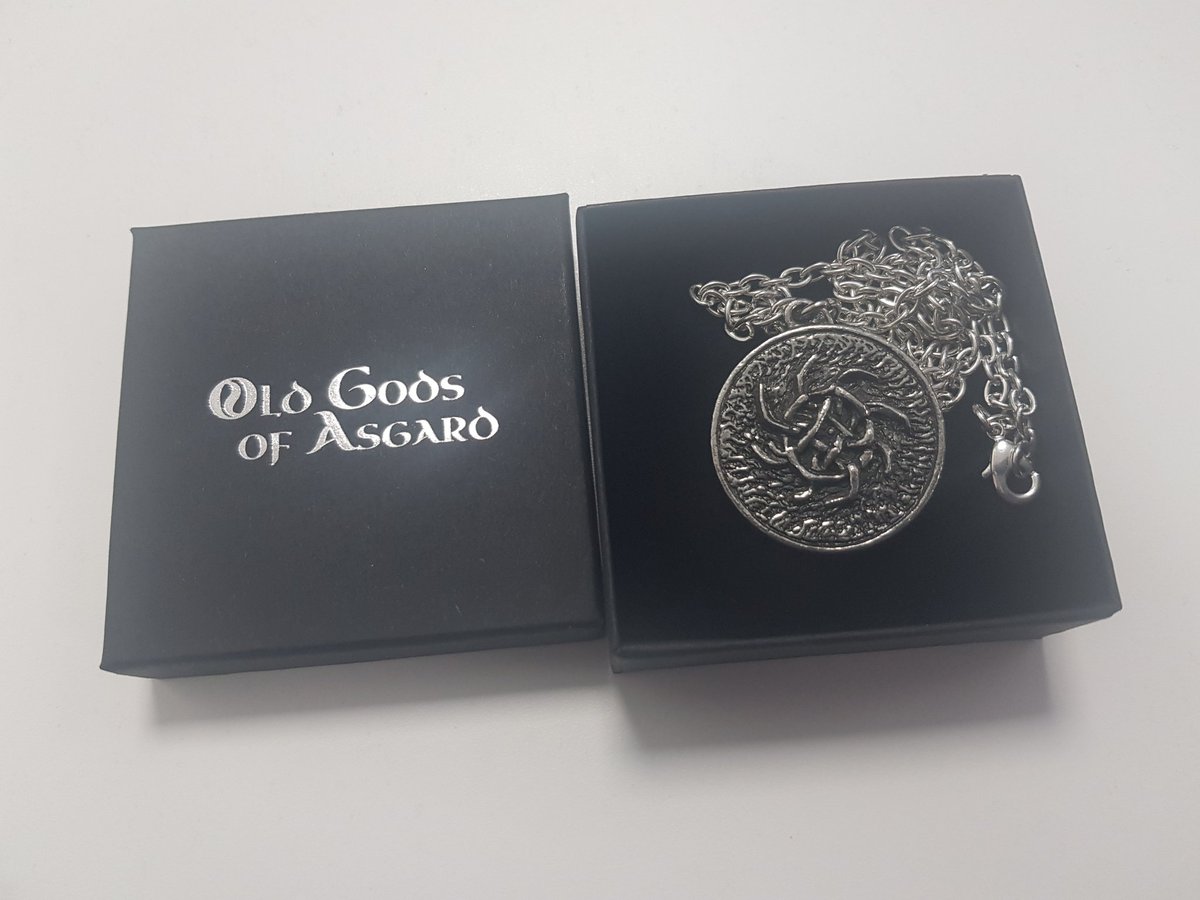 rogueforinsight's tweet photo. My @oldgodsofasgard pendant arrived!!!! It looks amazing 😭💕 https://t.co/HEVqQ4NXz9