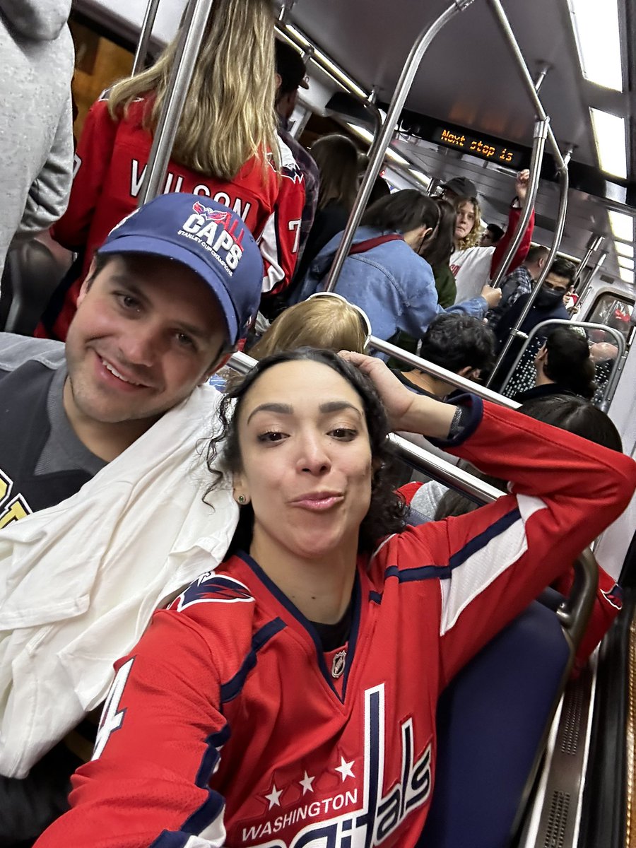 Woke up to the good news that the @Capitals made the playoffs !! Here’s proof @AdamTuss was cheering for the caps even before the flyers were out. This game did give us a point for the payoffs … #ALLCAPS @NatsCaptObvious