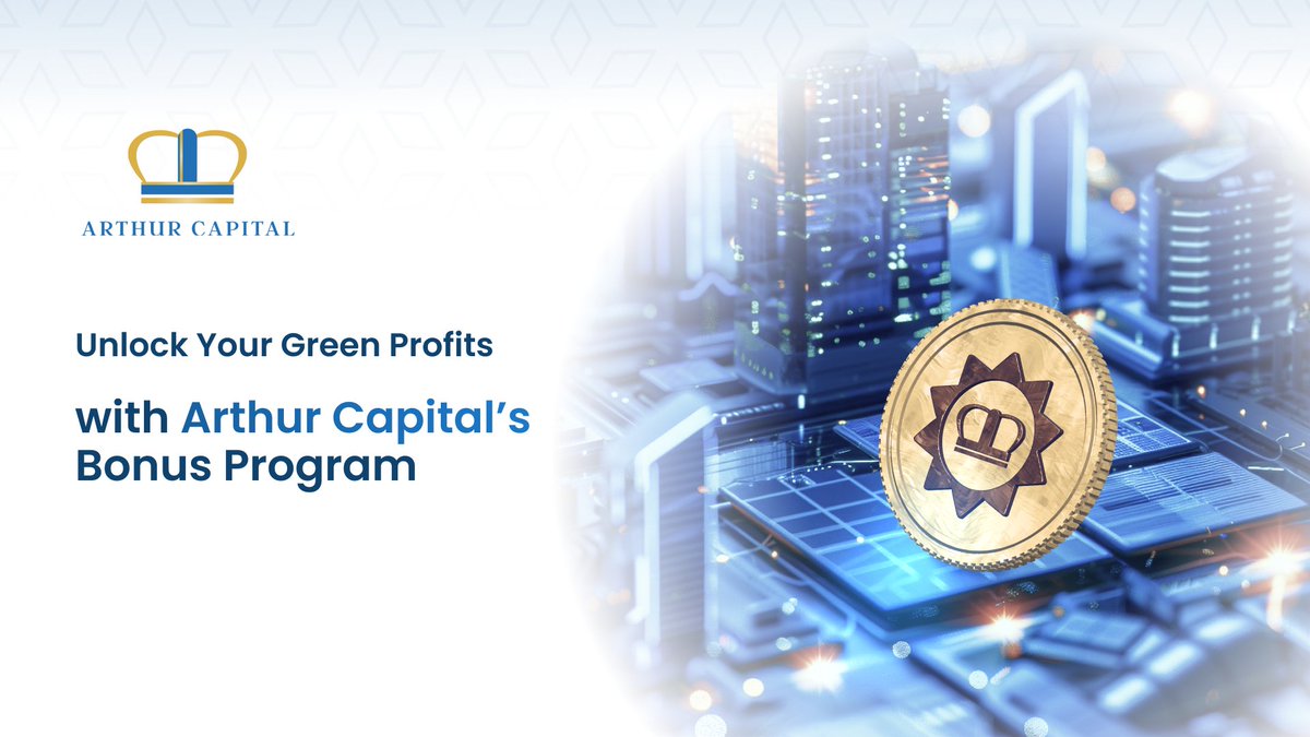 🚀 Dive into Arthur Capital's launch! Our token brings you an innovative Bonus program, promising >5% annual bonuses and insights into our solar plants. Explore how sustainability meets smart investing!

#ArthurCapital #BonusProgram #GreenInvesting