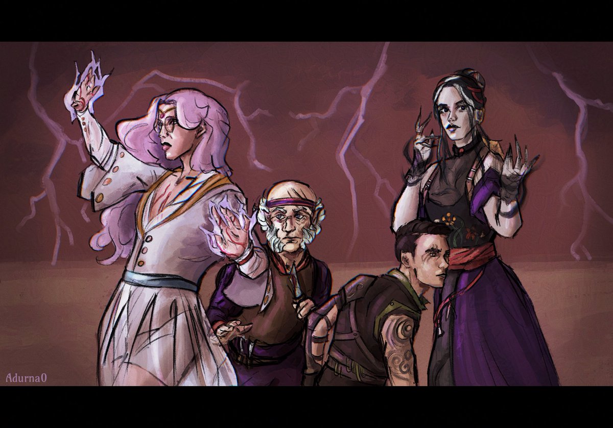 Always wanted to do a #CriticalRole youtube thumbnail redraw, so here’s one from last week! #CriticalRoleFanArt