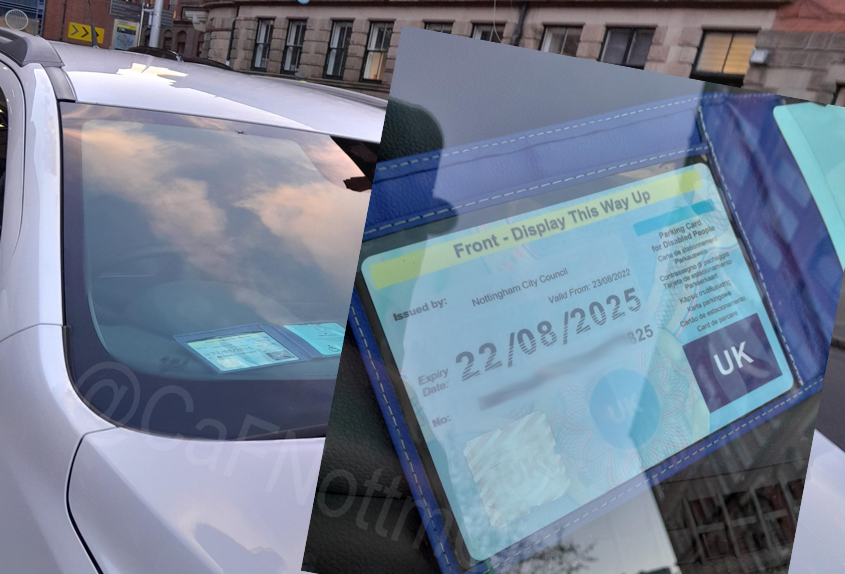 Nottingham City Blue Badge & Permit Compliance tweet media