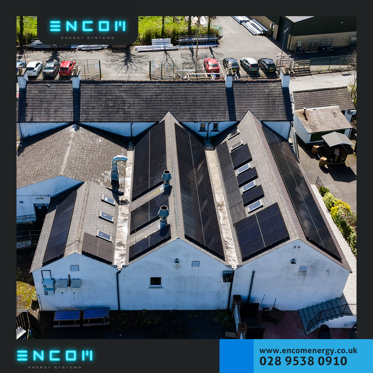 Exciting Project at The Halfway House, Banbridge! 🌞
Installing a 58kW solar system with 135 panels. 
🔆 Benefits:
Lower Energy Costs
Eco-Friendliness
Energy Independence

Interested? 📞 UK: 028 9538 0910, ROI: 01 575 9805