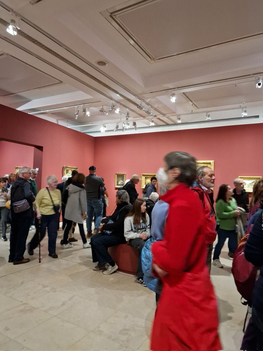 Troppa folla alla mostra degli #Impressionisti!!