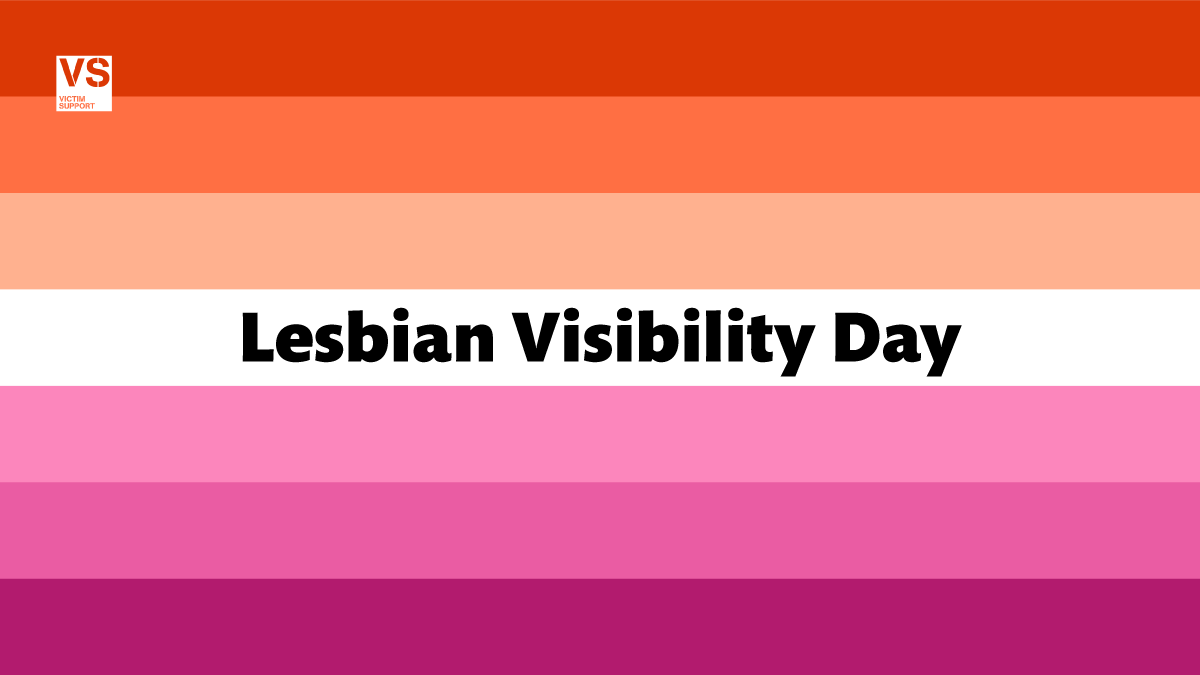 It’s #LesbianVisibilityWeek, an opportunity to raise awareness of the challenges faced by the LGBTQ+ community.
Have you ever experienced #Hate because of your sexual orientation? We're here 24/7 to support you.
📞08 08 16 89 111
📞0300 303 3706
💻victimsupport.org.uk/live-chat