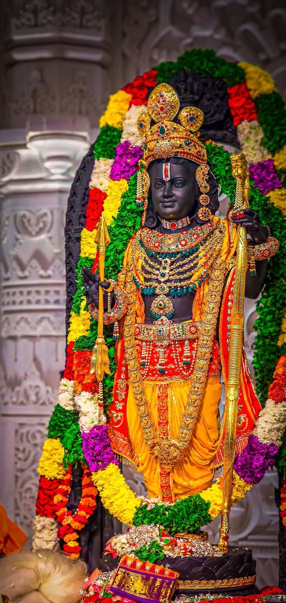 राम नवमी की हार्दिक शुभकामनाएँ 🙏 May the divine blessings of Shri Ram bring joy, peace and prosperity in your life. #RamNavami #JaiShreeRam