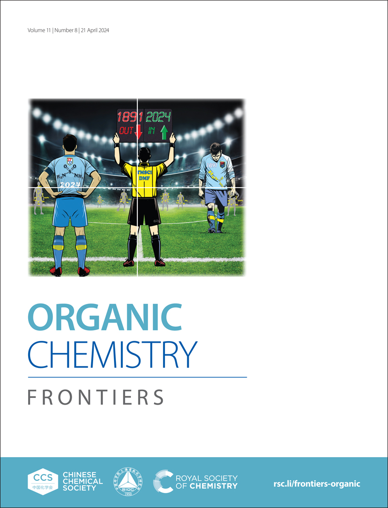 Welcome to Issue 8 of 2024! Read the cover article by Dmytro M. Volochnyuk, Serhiy V. Ryabukhin et al.: 'Sulfamide instead of urea in Biginelli reaction: from black box to reality' @EnamineLtd #Free_to_read 🔗doi.org/10.1039/D3QO01…