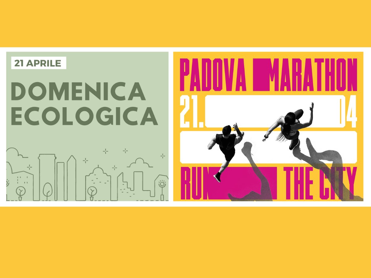 ✅ 𝐃𝐨𝐦𝐞𝐧𝐢𝐜𝐚 𝐞𝐜𝐨𝐥𝐨𝐠𝐢𝐜𝐚 e #PadovaMarathon Domenica 21 aprile programma a #Padova: 👉 ultimo appuntamento con le domeniche ecologiche ⬇ padovanet.it/informazione/d… 👉 Padova Marathon con l'expo village, eventi e modifiche della circolazione ⬇ padovanet.it/evento/padova-…