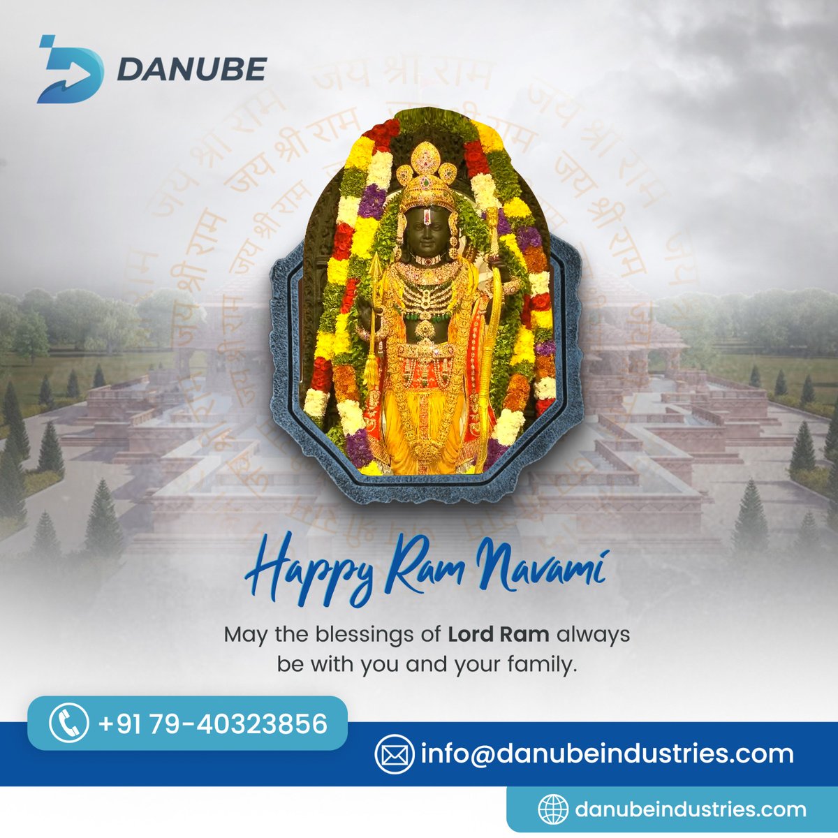 Let's celebrate the victory of good over evil and the triumph of righteousness with fervor and zeal. Happy Ramnavmi!

#Ramnavmi #Victory #GoodOverEvil #Righteousness #Fervor #Zeal #LordRama #DivineBlessings #Success #Happiness #DivineLight