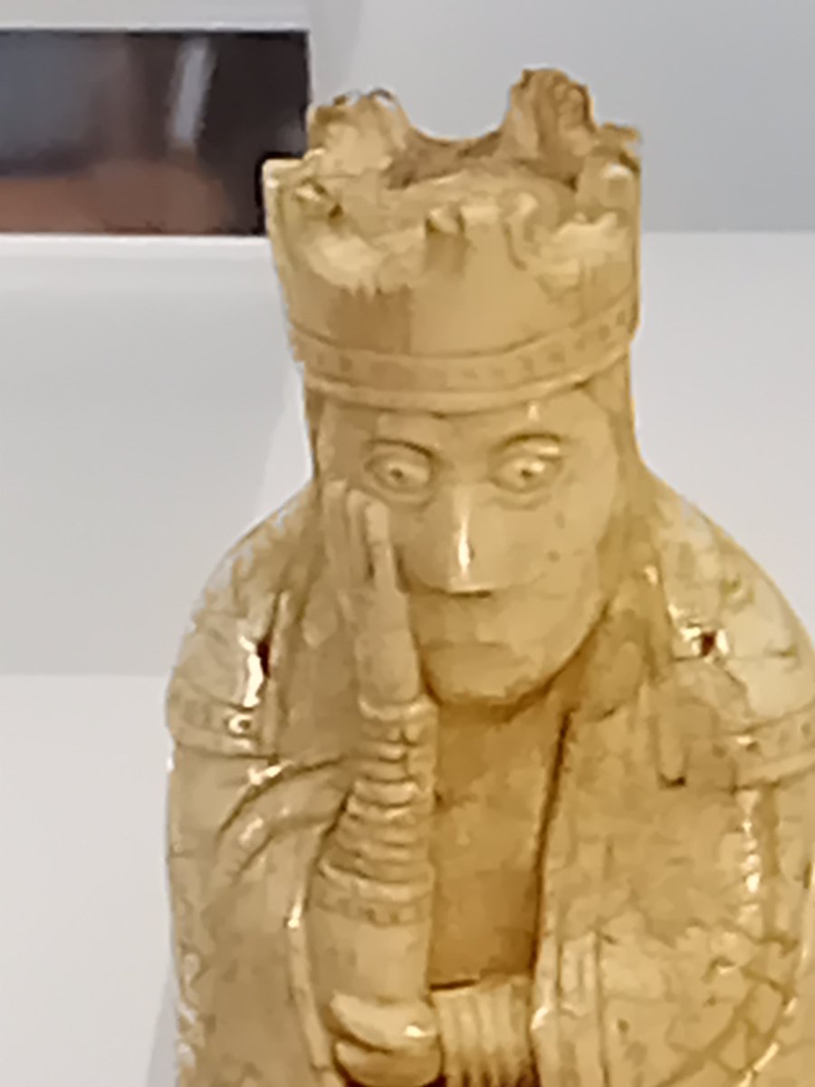 We had such a brilliant and varied audience for this launch. Thankfully none responded like the Lewis Chess Queen! 😊