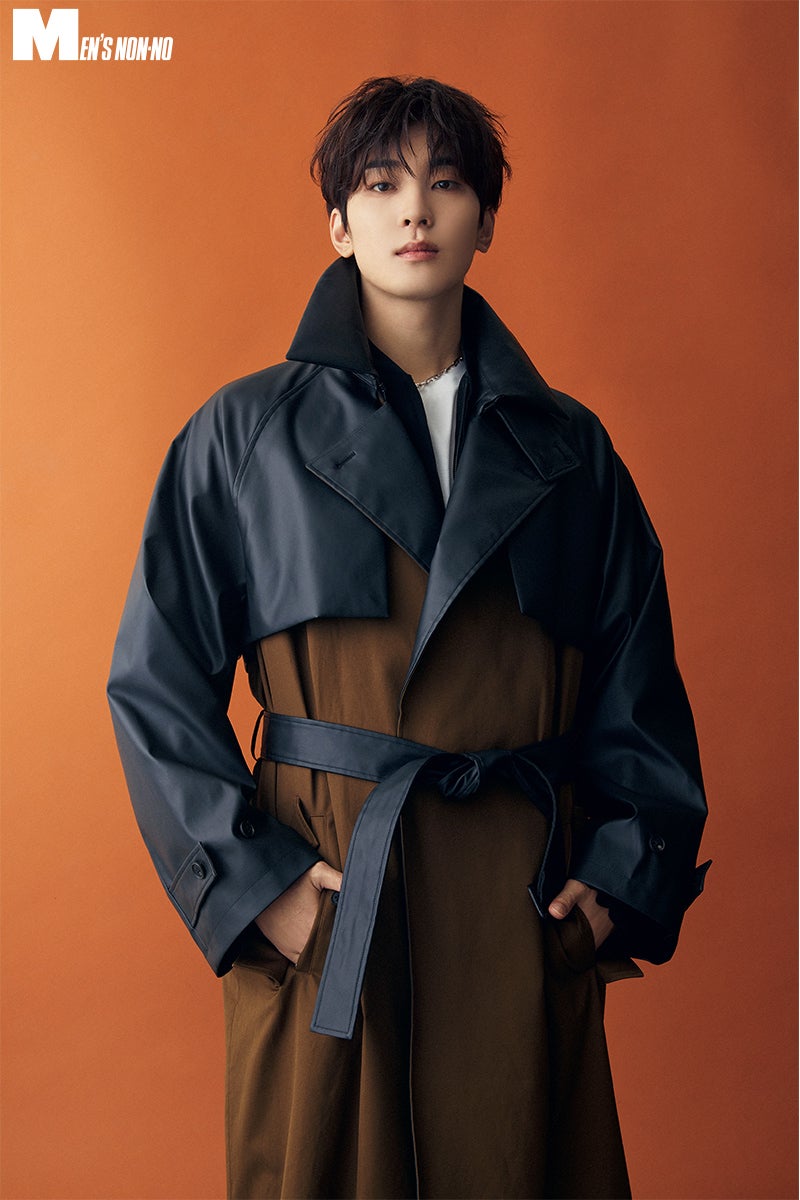 Wonwoo of SEVENTEEN for MEN'S NON-NO Japan May issue.