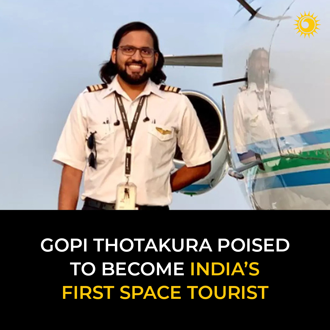 'Breaking boundaries: Gopi Thotakura gears up to make history as India's first space tourist, inspiring dreams of reaching for the stars.' 🚀🌟 

Click to read more👉 thebrighterworld.com/detail/Gopi-Th…

#gopithotakura #SpaceNews #History #dreamscometrue #inspiring #explore #thebrighterworld