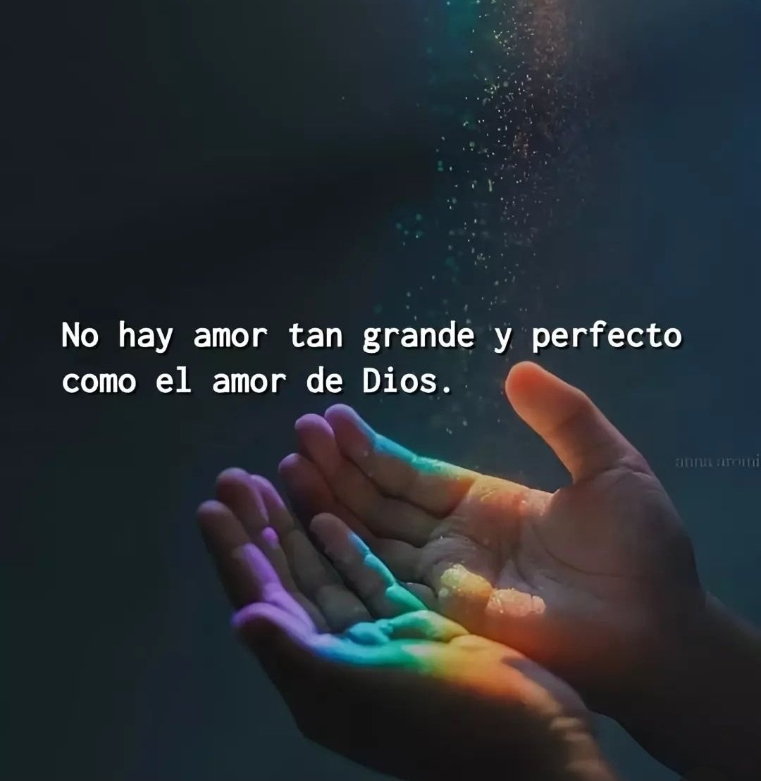 El amor de Dios es incomparable, indescriptible y único. #notasdeDios