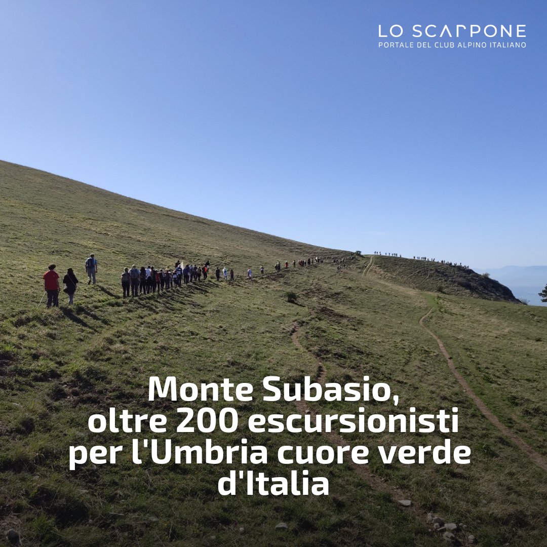 loscarponecai's tweet photo. Un'escursione-manifestazione colorata organizzata domenica scorsa sul #MonteSubasio, sopra Assisi, dal #CAIUmbria insieme ad altre associazioni regionali che si occupano di #escursionismo, ambiente e turismo slow.
Leggi l'articolo 👉 https://t.co/rLqeL9jU5B https://t.co/KtOLiPCzzg