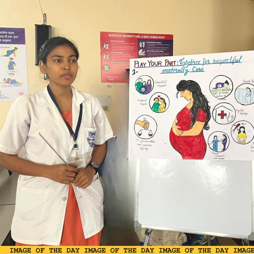 When healthcare workers ensure respect, dignity, quality and equity in their care, then every woman has a positive pregnancy journey, everytime. And that's exactly the commitment nursing students showed at the IGIMS College of Nursing in Patna, where, through the transformative
