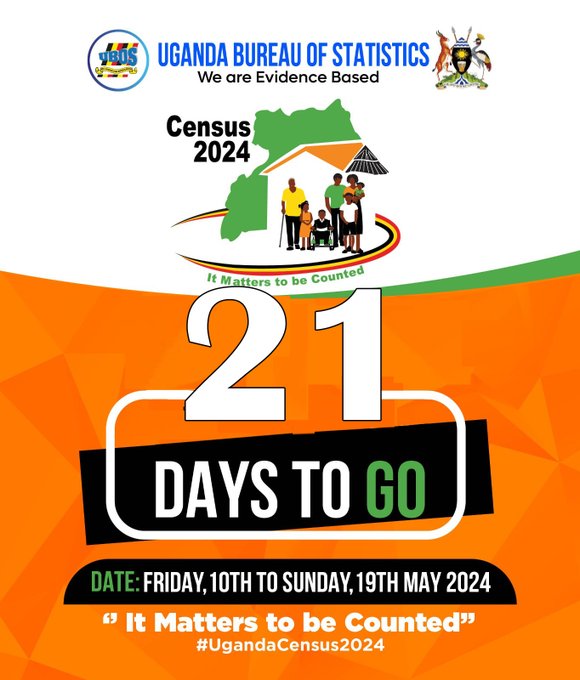 It's just and fair to be counted. #UgandaCensus2024 @StatisticsUg @MoLGUganda @GovUganda @OPMUganda