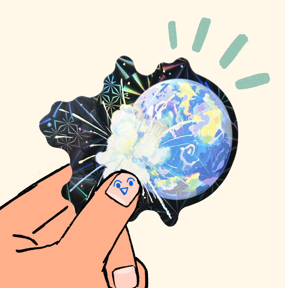 simple background holding food nail polish 1other out of frame planet  illustration images