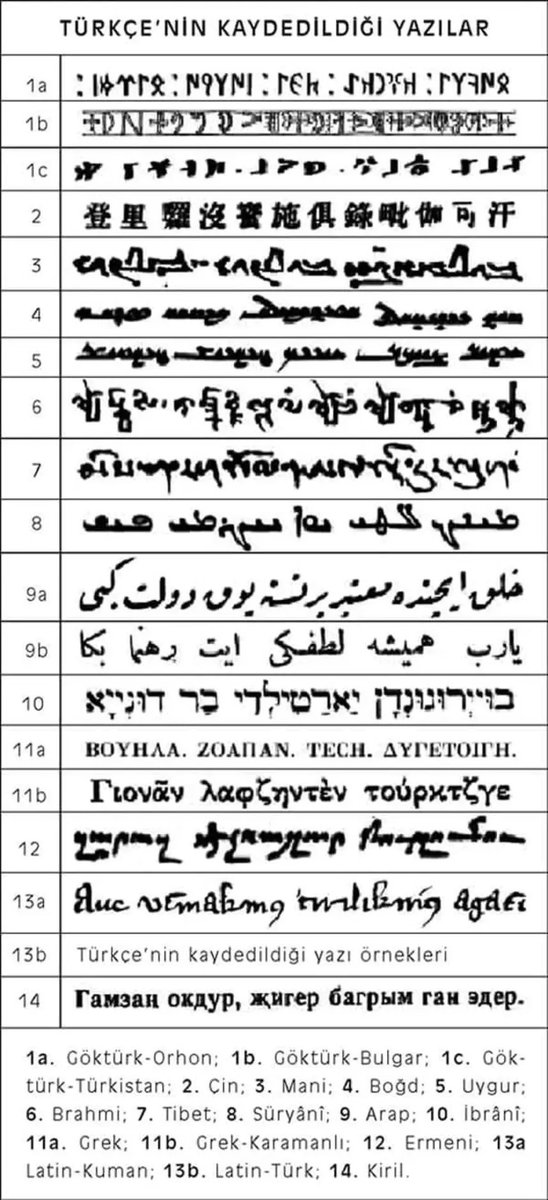 Türklerin tarih boyunca en sevdiği şey, 'diğer birçok milletten farklı olarak' yeni alfabeler denemek olmuştur. Muhtemelen ileride de olacaktır

Yok Çin bilmem kaç yıldır aynı alfabeyle yazıyormuş(!) gibi sözleri de geçelim, çünkü biz bir başkası değiliz.