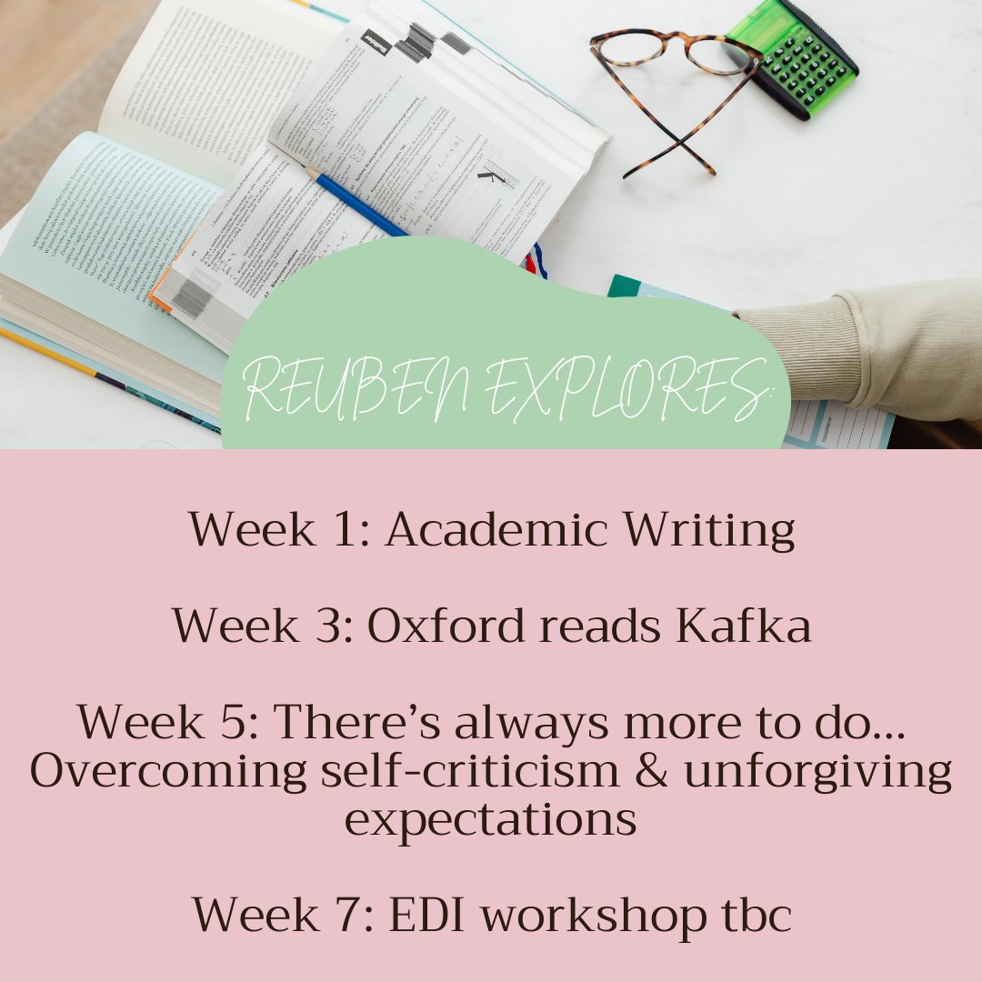 📢 Calling all Reubenites! Our termcard has now been published. Check out the jam-packed programme of events for TT; including DwD, College Suppers, Formal Halls & Reuben Explores. Bookings close 9am Fridays. #reubenevents #diningwithdinosaurs