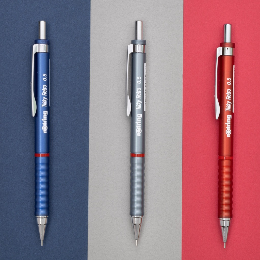 初代ティッキーの波型グリップを蘇らせたレトロシリーズが3カラーの