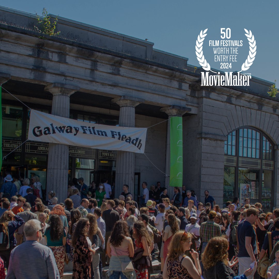 Galway #FilmFleadh has been recognised as one of the 'Top 50 Film Festivals Worth the Entry Fee' in 2024 by @moviemakermag A real honour to be acknowledged in this list and in great company. Roll on this July!