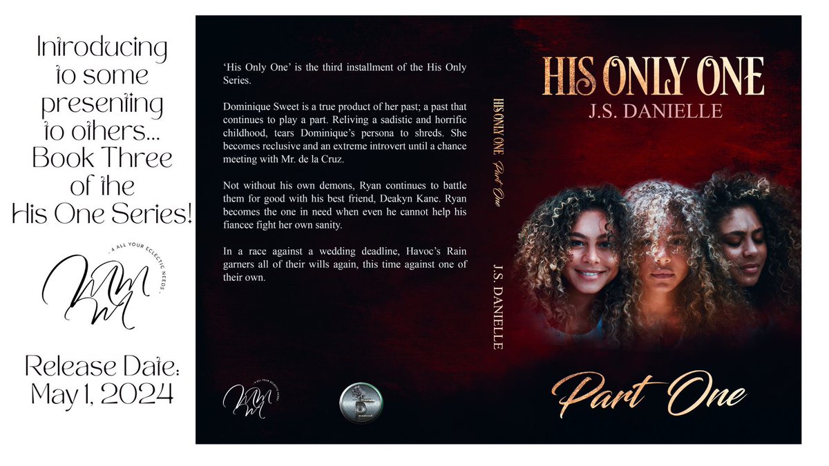 iamauthorjs's tweet image. Allow me to reintroduce you to Dominique Sweet, best friend/sister girl of Aria ‘Monae’ Cox! If you haven’t read, “His Perfect One” and “Perfected”, you’ll never be prepared for this one! Get your copy May 1st!