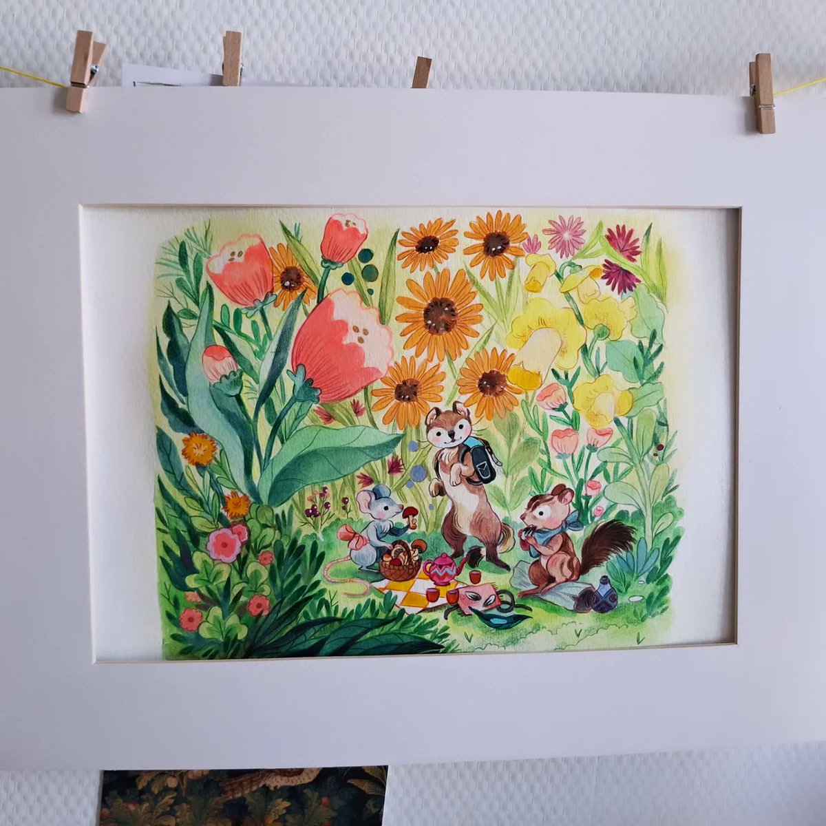 Garden picnic ☘️🌼🌸