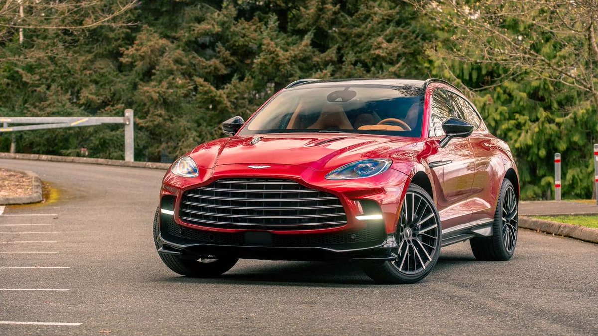 CarManToday's tweet photo. The Aston Martin DBX707 might look like an SUV, but trust us, it's a real supercar underneath. https://t.co/5Pf8YctsmF