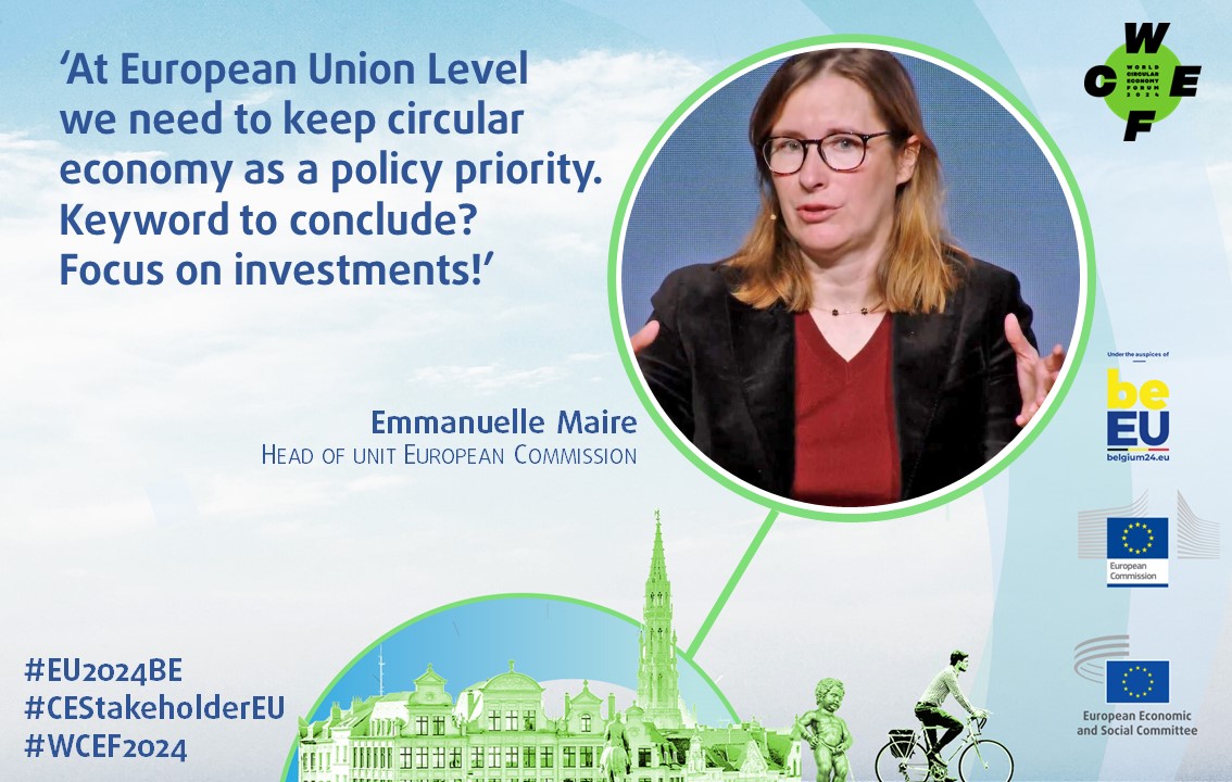 #WCEF2024 #EU2024BE Accelerator Day. How do we get there? Policies are important instruments but not much can happen without proper #investments. Check our website for some #funding information! #CircularEconomy 👉 europa.eu/!dhPQmF