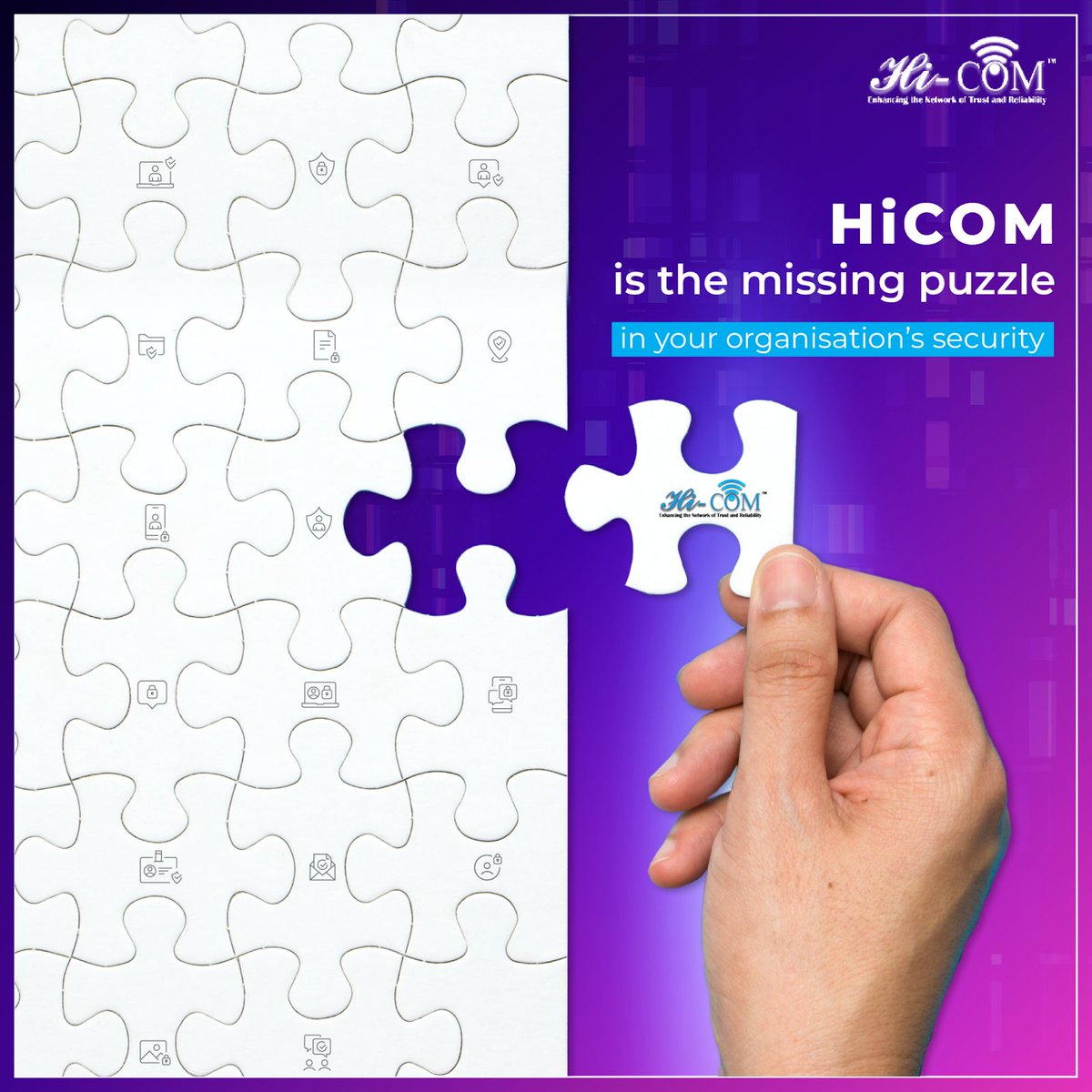 HiCOMIndia's tweet photo. HiCOM stands as the ultimate solution to resolve the IT challenges encountered by businesses.

Serving as the missing piece in your organization, HiCOM offers comprehensive solutions to address diverse IT needs efficiently. 

#business #security #hicom #hicomindia https://t.co/lQYjxbI0GG