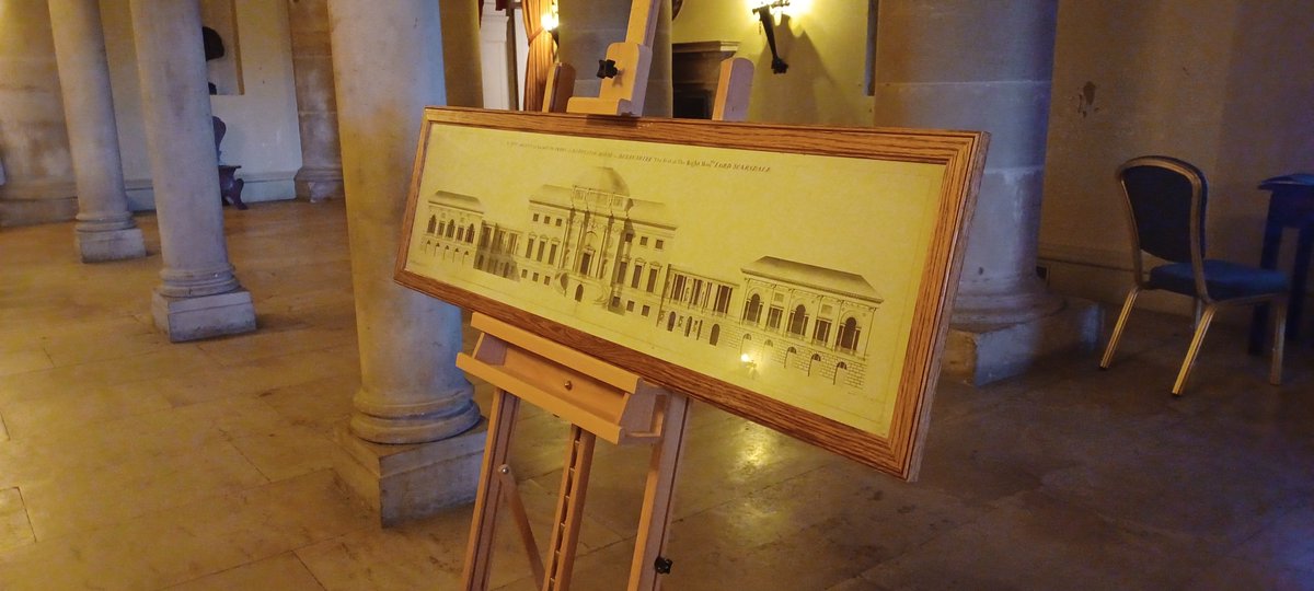 World-famous architect Robert Adams designed the house at @KedlestonNT 

Some of his drawings, including potential alternative designs for the hall, are now on display. Access to these is very rare, and the team are very happy to be able to show them.

bit.ly/3Prj9cF