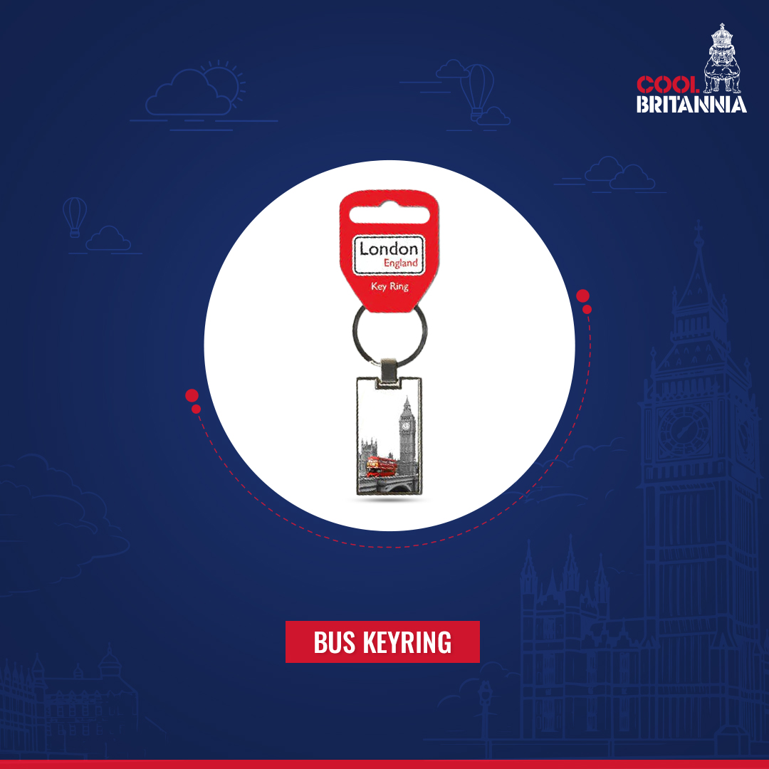 Take a piece of London with you wherever you go! Our adorable double-decker bus keyring adds a touch of Brit style to your keys. Perfect for London lovers or travel enthusiasts

GET YOURS NOW!

#coolbritannia #souvenir #londonengland #buskeyring #souvenirshops #giftshopuk #london