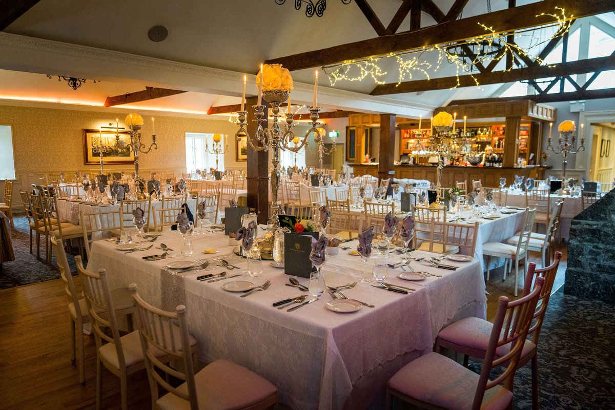 The perfect wedding set-up at Ballyseede Castle ✨ Elegant candlelit dining guaranteed to impress 🕯 Enquire about your wedding at Ballyseede Castle today at: ballyseedecastle.com/weddings #DiscoverBallyseede #Castle #Tralee #Kerry #Ireland