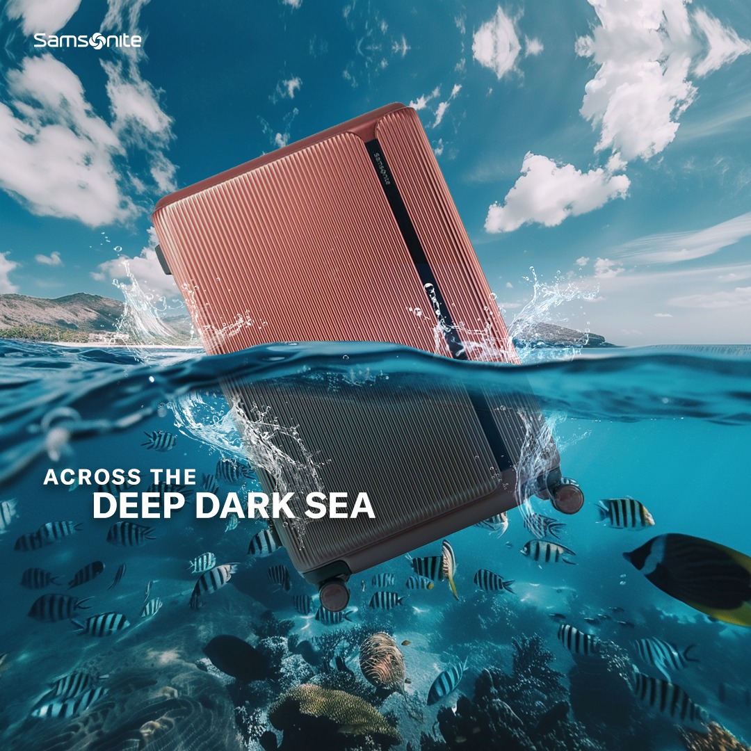 Designed for the depths, trusted on every shore #Samsonite #SamsoniteIndia