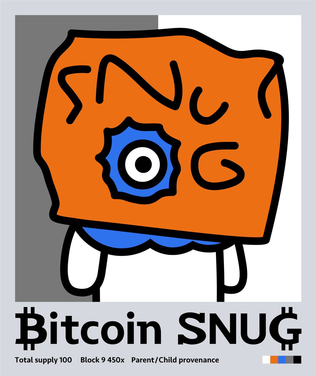 gm #BitcoinSNUG #Ordinals